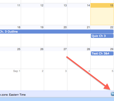 FAQ: The Exploris Google Calendar