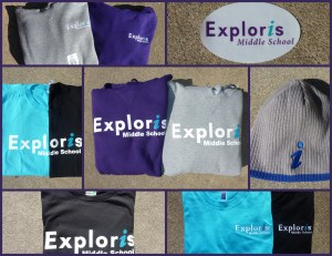 Sampling of Exploris Spirit Wear!