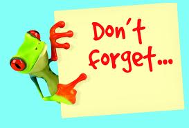 don't forget frog