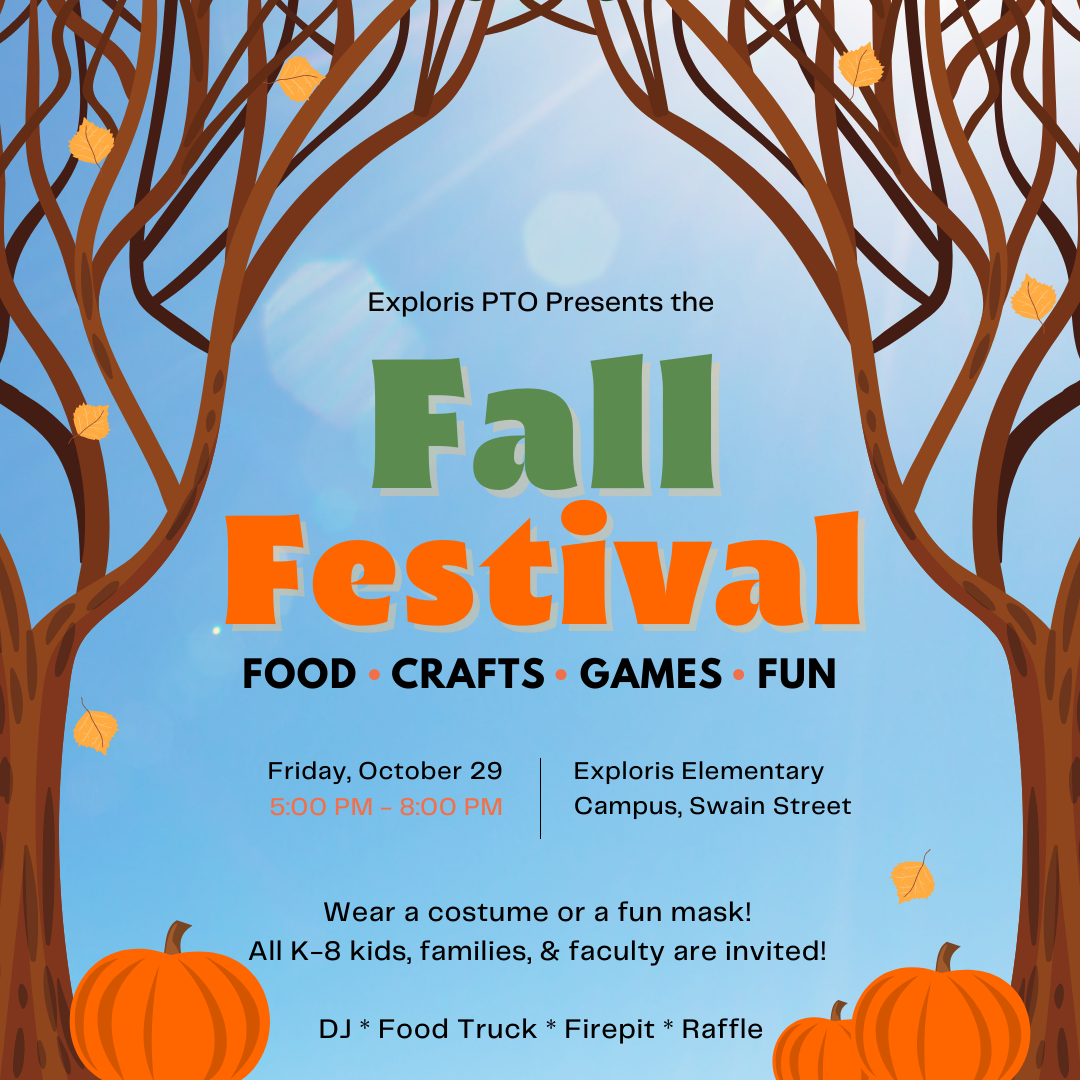 Exploris Fall Festival- October 29! – Exploris PTO, image size:1080x1080